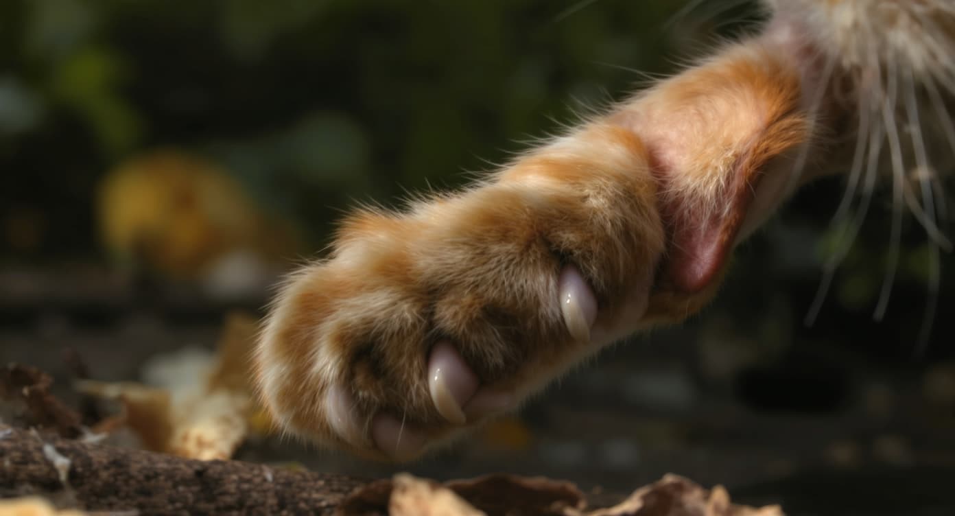 Katze mit gerötetem und tränendem Auge