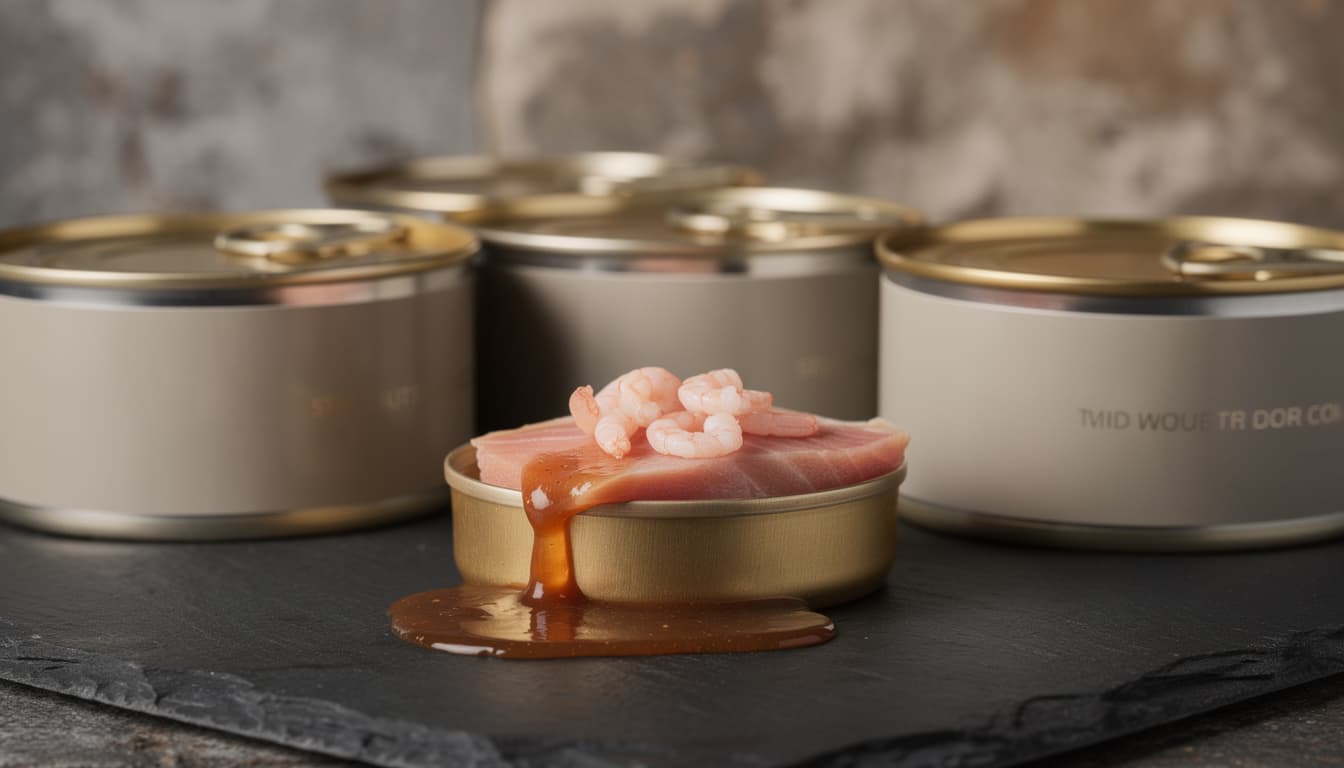 Miamor Katzenfutter Dosen mit Thunfisch und Garnelen